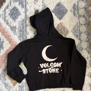 Volcom Kids Black Zip-Up Hoodie